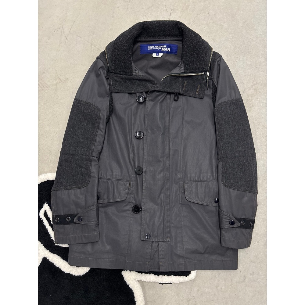 Junya Watanabe Comme des Garcons MAN AD2010 Utility Jacket Grey Small WF-C028